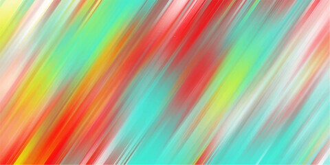 Colorful artistic painted brushstroke background diagonal stripes with soft textured effects