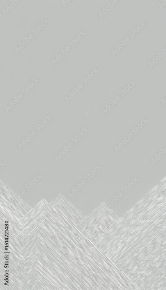 Poster serene minimalist background pale gray chevron pattern texture for design projects