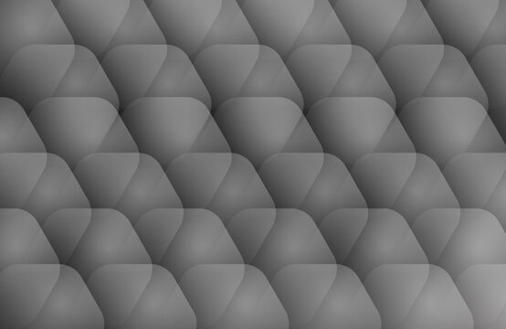 Abstract white and grey hexagonal pattern background design.vector eps10
