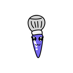 cute hand drawn beauty and cosmetic graphic element vector 