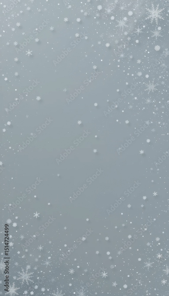 Poster calming minimalist snow pattern background perfect for text overlay