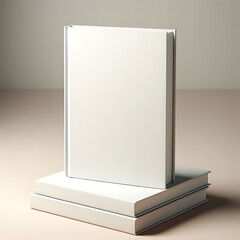 Blank Book Mockup Clean and Modern Design for Your Projects