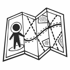 illustration of a boy and girl