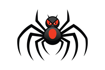  Spider Halloween on White Background
