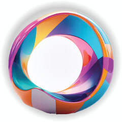 Obraz premium Iridescent Purple Water Drop Splash