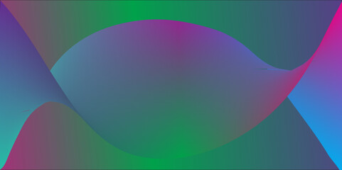 Abstract colourful design with wave illustration of light blue curve lines pattern on a soft gradient backdrop