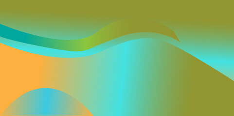Abstract colourful rainbow design with wave light lines