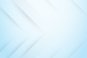 Obraz premium Abstract blue background with diagonal lines. Dynamic shapes composition. Vector illustration