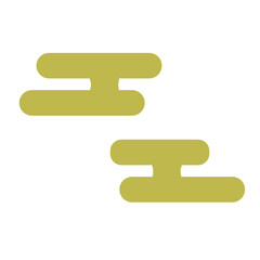 和風の雲のベクターイラスト：日本の伝統的な背景 - Japanese Style Cloud Vector Illustration: Traditional Japanese Background