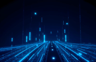 Tech - inspired Future Digital Space