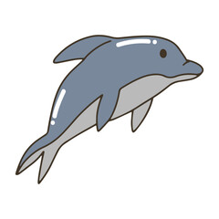 Handrawing underwater habit isolated on white background. Big set with cute sea animals, shells, corals, seaweed. Kawaii sea life character elements. Cartoon coloringbook or coloring page.