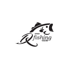 a logo of a flock or group of fishing sports