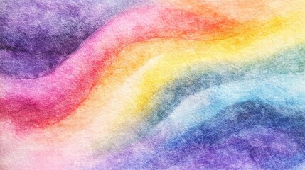 Vibrant abstract rainbow design.