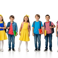Obraz premium group of students