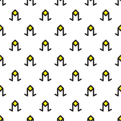 Seamless geometric pattern with modern abstract shapes, perfect for backgrounds, textiles, wallpapers, branding, and digital design projects. High-quality editable design for versatile use.