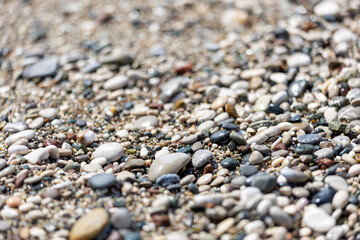 pebbles on the beach