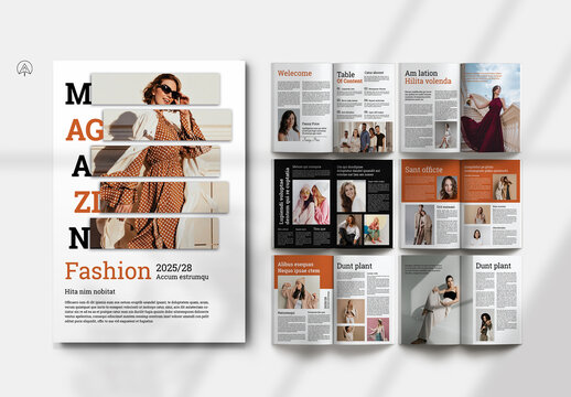 Fashion Magazine Template