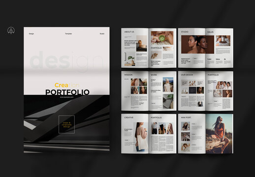 Design Portfolio Brochure Template