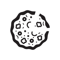 Pizza colourful illustration