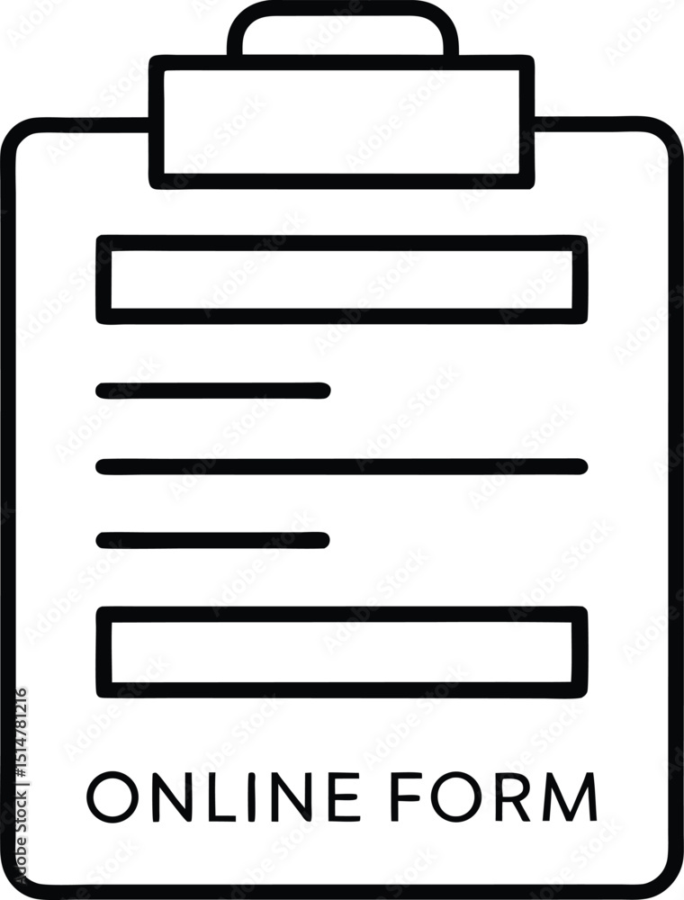 Poster user-friendly online order form: e-commerce website checkout and digital purchase process