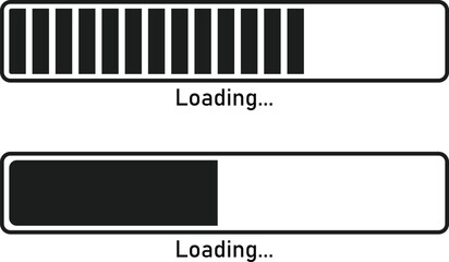 loading bar progress. Retro Progress Bars. Download progress. Collection Loading status
