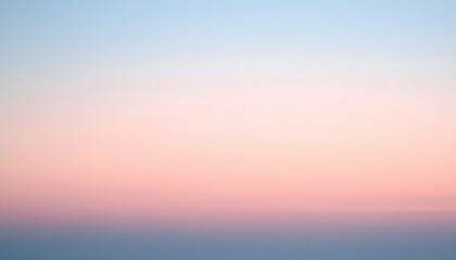 Fototapeta premium Pastel Sky Gradient Sunset Horizon