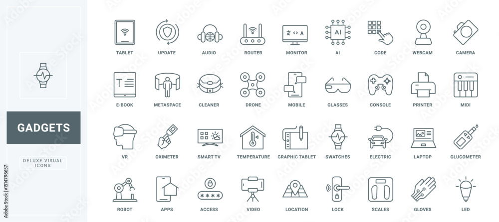 Poster mobile apps of phone and tablet, access and data update for video and audio electronic devices thin 