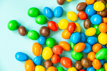 colorful sweet candy background