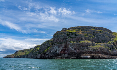 Crusing from llandudno to puffin island North wales