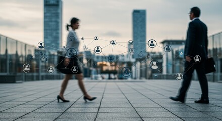 People Network Communication Technology in City Urban Mobility