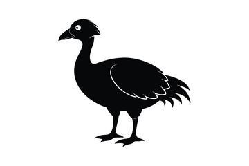 Fototapeta premium Dodo animal icon isolated on white background