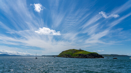 Crusing from llandudno to puffin island North wales