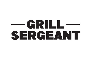 Girl Sergeant Illustration with Military 