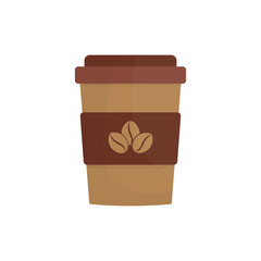Glass of coffee icon