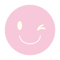 表情、笑顔、ウィンク