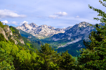 mountain landscape with mountains
