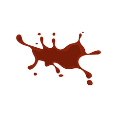 Chocolate Splash and Droplet Elements