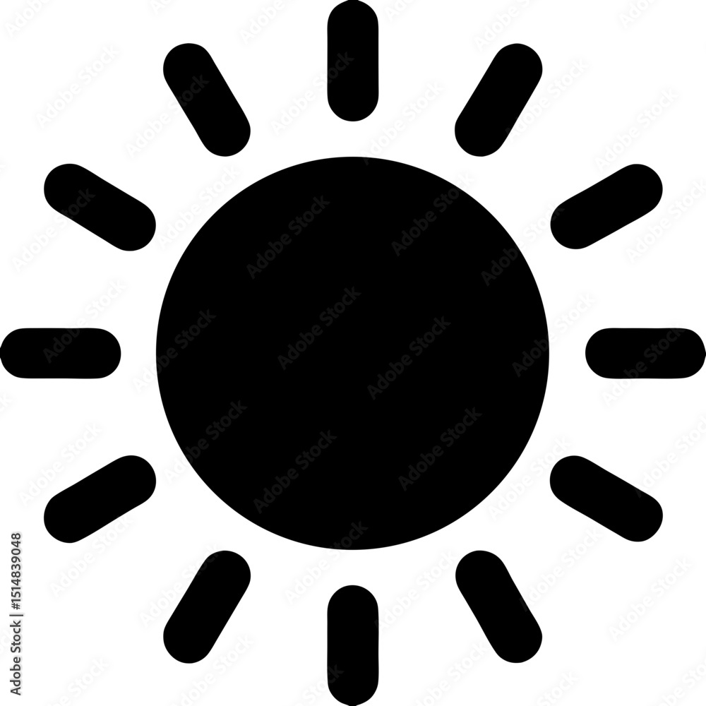 Poster black solid background vector graphic design element template