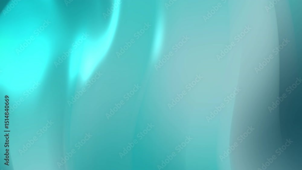 Aufkleber abstract teal and light-blue gradient background with subtle vertical lines and a soft, flowing text