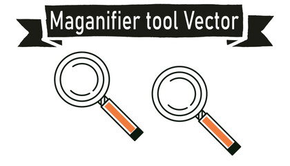 Maganifier tool vector