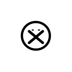 Fototapeta premium Failed error icon