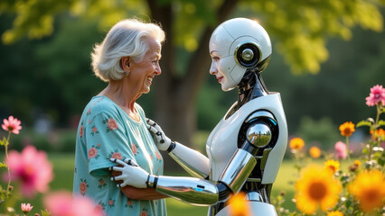 Robotic support systems for the aged