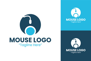 Modern and Innovative Mouse Logo Design for Digital Marketing and Tech Brands