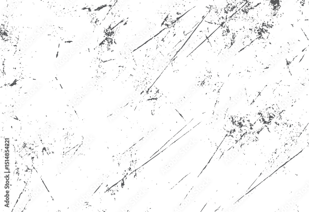 Aufkleber grunge sketch texture isolated vector. dirty distress background pattern design. abstract overlay fo
