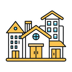 Building vector icon