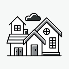 Building vector icon
