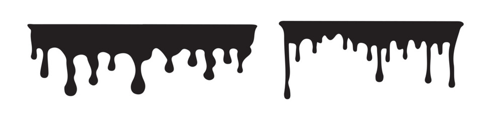 Water splash vector set. Water splashes collection in flat design. Blot illustration sign collection