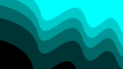 abstract blue background with waves