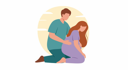 Pregnant Woman Labour Support