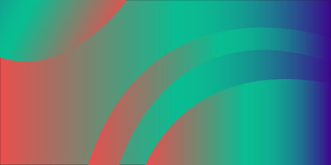 Fototapeta premium Abstract blue waves flow with smooth, soft lines and curves in a fractal pattern design